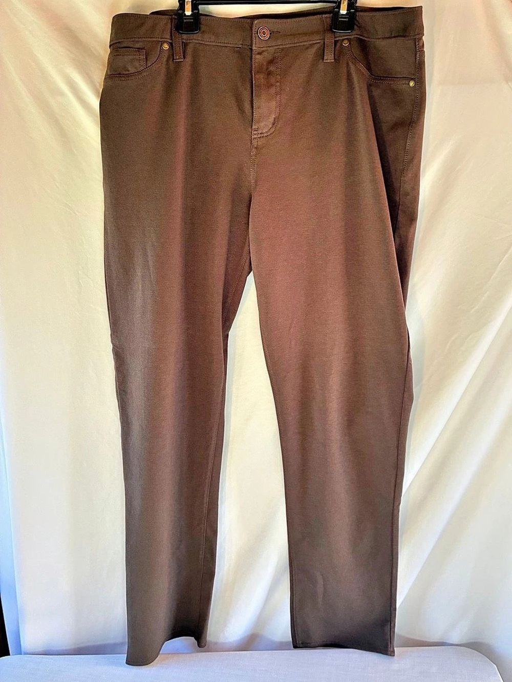 Calvin Klein Jeans Skinny Jeans in Brown Waist 16 Like New
